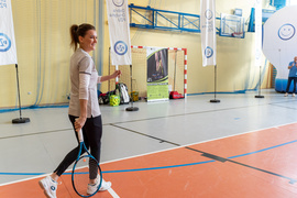 Gem z Agnieszką Radwańską