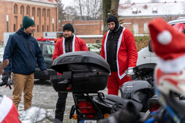 Motomikołaje przyjechali z pomocą