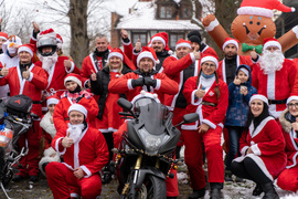 Motomikołaje przyjechali z pomocą