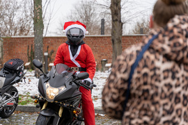 Motomikołaje przyjechali z pomocą