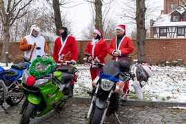 Motomikołaje przyjechali z pomocą