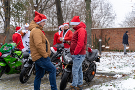 Motomikołaje przyjechali z pomocą