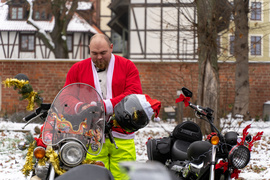 Motomikołaje przyjechali z pomocą