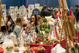 Jarmark wprowadził przedświąteczny nastrój