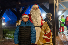 Mikołaj z wizytą w Łęczu zdjęcie nr 274515
