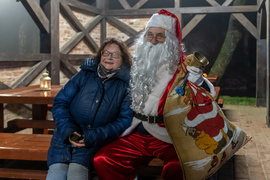 Mikołaj z wizytą w Łęczu zdjęcie nr 274526