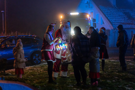 Mikołaj z wizytą w Łęczu zdjęcie nr 274519