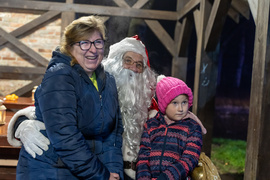 Mikołaj z wizytą w Łęczu zdjęcie nr 274530