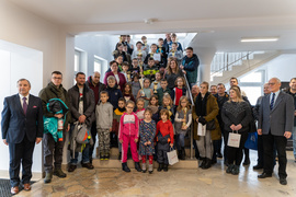 Strzelcy Orlika z pucharami