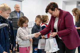 Strzelcy Orlika z pucharami