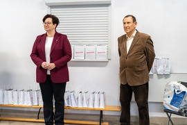 Strzelcy Orlika z pucharami