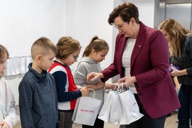 Strzelcy Orlika z pucharami