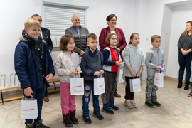 Strzelcy Orlika z pucharami