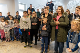 Strzelcy Orlika z pucharami