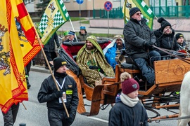 Trzej królowie przemaszerowali przez Elbląg