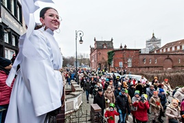 Trzej królowie przemaszerowali przez Elbląg