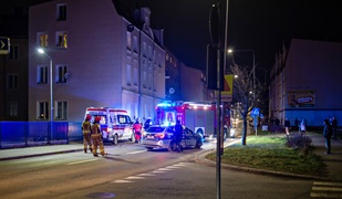 Potrącenie na przejściu dla pieszych