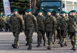Mariusz Błaszczak w Elblągu: „Nasycamy wojskiem polskim wschodnią część naszego kraju”