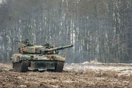 Sprawdzian z jazdy czołgiem