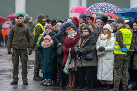 Żołnierska przysięga w Elblągu