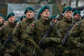 Żołnierska przysięga w Elblągu
