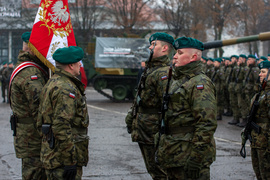 Żołnierska przysięga w Elblągu