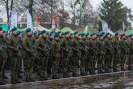 Żołnierska przysięga w Elblągu