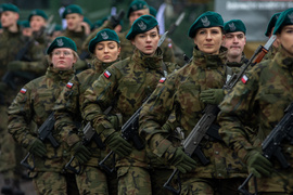 Żołnierska przysięga w Elblągu