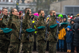 Żołnierska przysięga w Elblągu