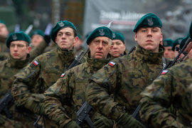 Żołnierska przysięga w Elblągu