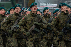 Żołnierska przysięga w Elblągu