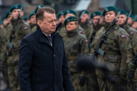 Żołnierska przysięga w Elblągu