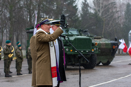Żołnierska przysięga w Elblągu