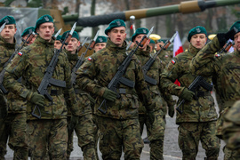 Żołnierska przysięga w Elblągu