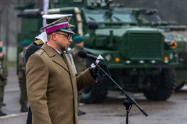 Żołnierska przysięga w Elblągu