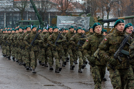 Żołnierska przysięga w Elblągu