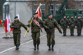 Żołnierska przysięga w Elblągu