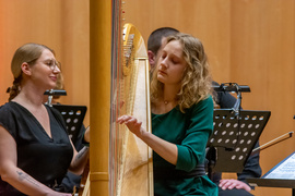 Wieczór w krainie harfowych melodii