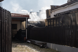 Pożar na Akacjowej