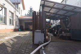 Pożar na Akacjowej