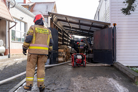 Pożar na Akacjowej