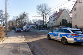 Zderzenie dwóch aut na Obrońców Pokoju