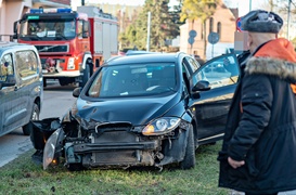 Nie ustąpił pierwszeństwa