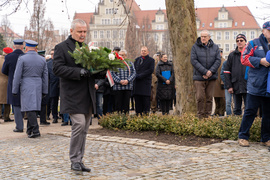 Patriotyczny obowiązek spełniony. Uroczystości pod pomnikiem