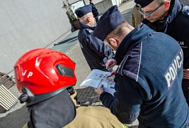 Alarm bombowy w Ogrodach. To tylko ćwiczenia