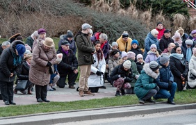 Z krzyżem przez Elbląg