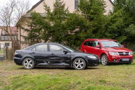 Nie ustąpił pierwszeństwa, doszło do zderzenia