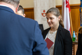Prezydent rozdał stypendia