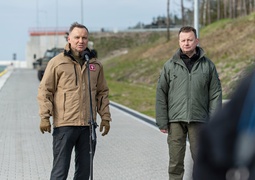 Prezydent RP: Przekop ma strategiczne znaczenie dla obronności