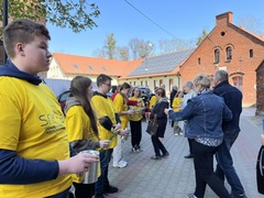 Kwestowali na rzecz elbląskiego hospicjum